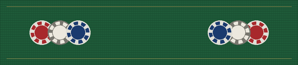 Foxwoods Poker Live masthead banner over a green poker felt background